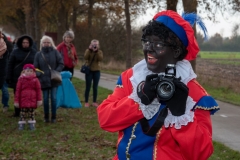 Havelte 23 nov. 2019: Sfeervolle aankomst Sinterklaas in Havelte.