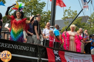 Meppel 14 augustus 2025:  4e Donderdag Meppeldag rommelmarkt, Pride en ochtend