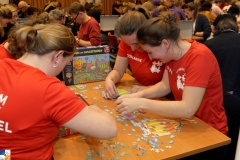 Meppel 15 dec. 2019: Voorronde NK Legpuzzelen in stampvolle Poele