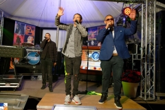 Meppel 16 juni 2019: Coronas en Ali B topamusement op Stoombootkade