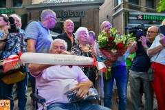 Meppel 18 aug. 2022: Jaap en Petra de Boer en Ko en Rietje Blokzijl onderscheiden