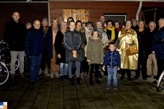 Meppel  19 dec. 2019: Lichtjeswandeling langs verlichte grachten in Meppel