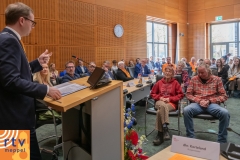 Meppel 26 april 2024:  Koninklijke onderscheidingen 2024 in Meppel 