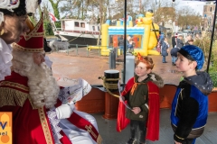 Meppel 26 november 2023: Sinterklaas en de pakjesboot a/d Stoombootkade