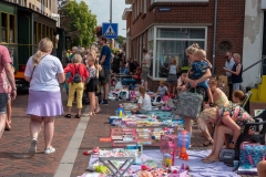 Meppel 4 aug. 2022: 1e DMD ochtend programma met name de rommelmarkt