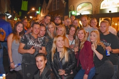 Meppel 8 aug. 2019: Ouderwetse gezelligheid op Meppeler Pleinen