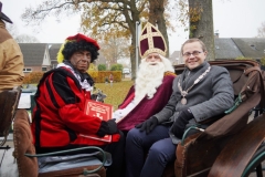 Nijeveen 20 nov. 2021 Sinterklaas maakt rappe intocht in Nijeveen