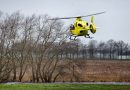 Persoon te water, foto Wim Echten