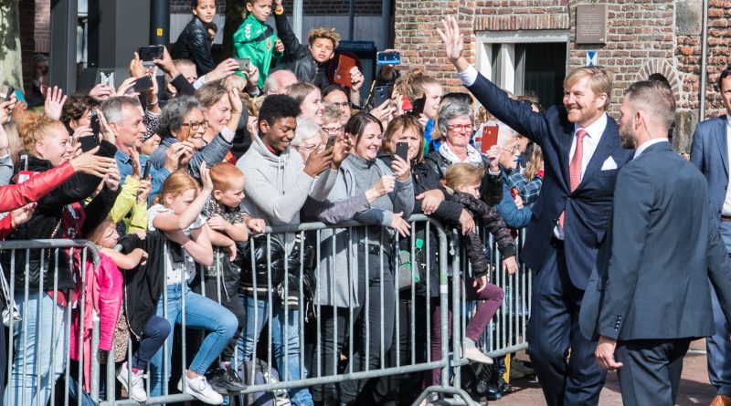 Bezoek Koning en Koningin, foto Leo de Harder