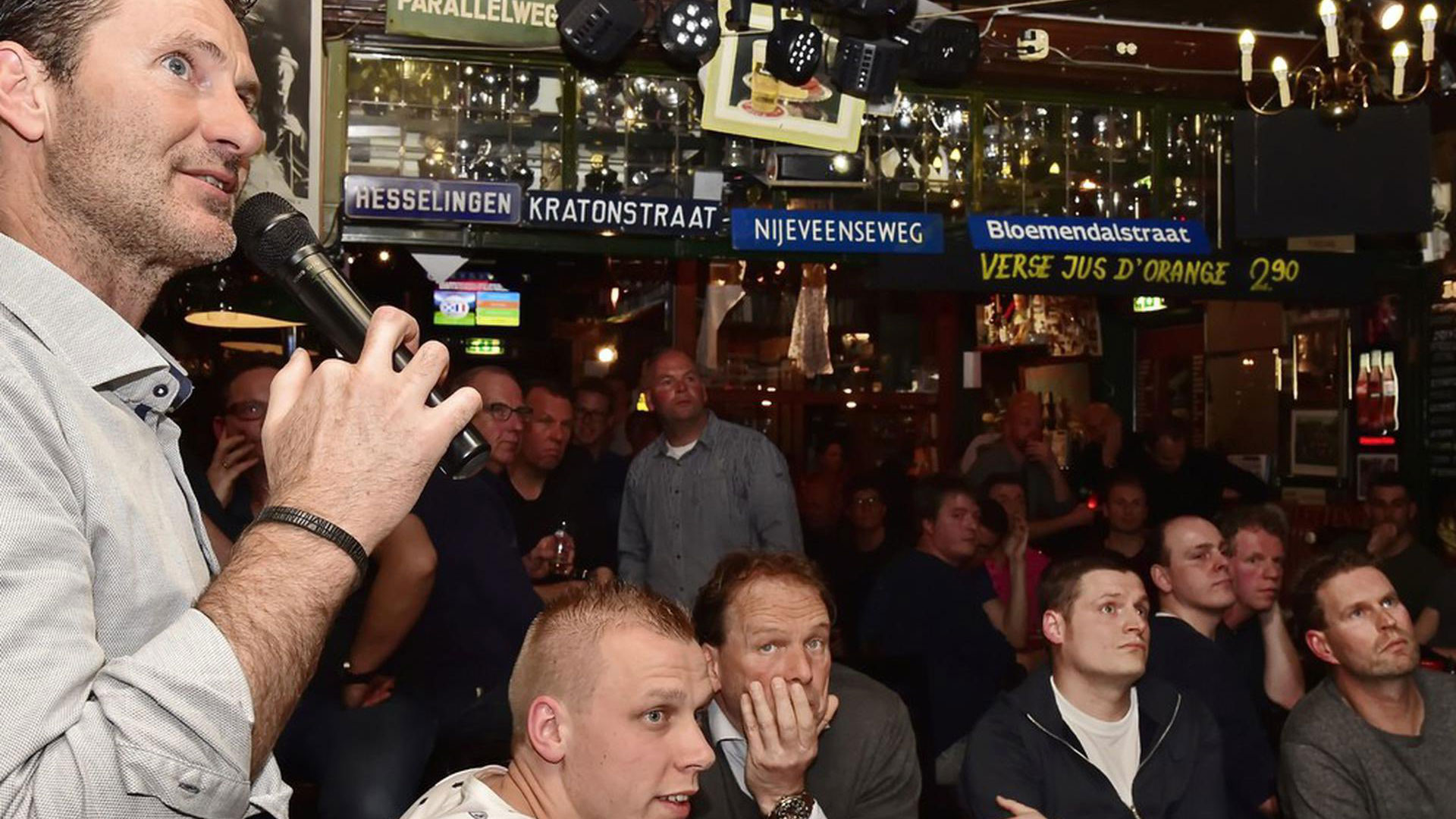 Sportquiz in Herberg ‘t Plein met Jacco Eltingh, foto Daan Prest