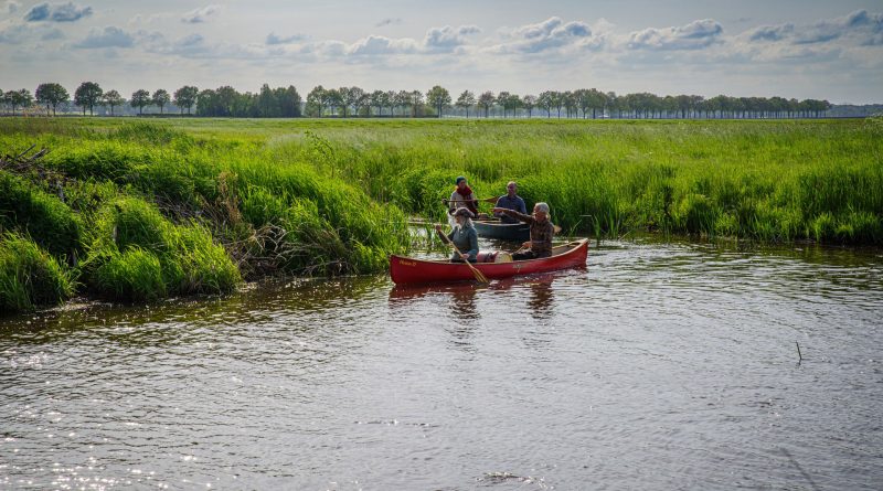 Kanotocht In Het Wilde Weg, foto Bert Brassé