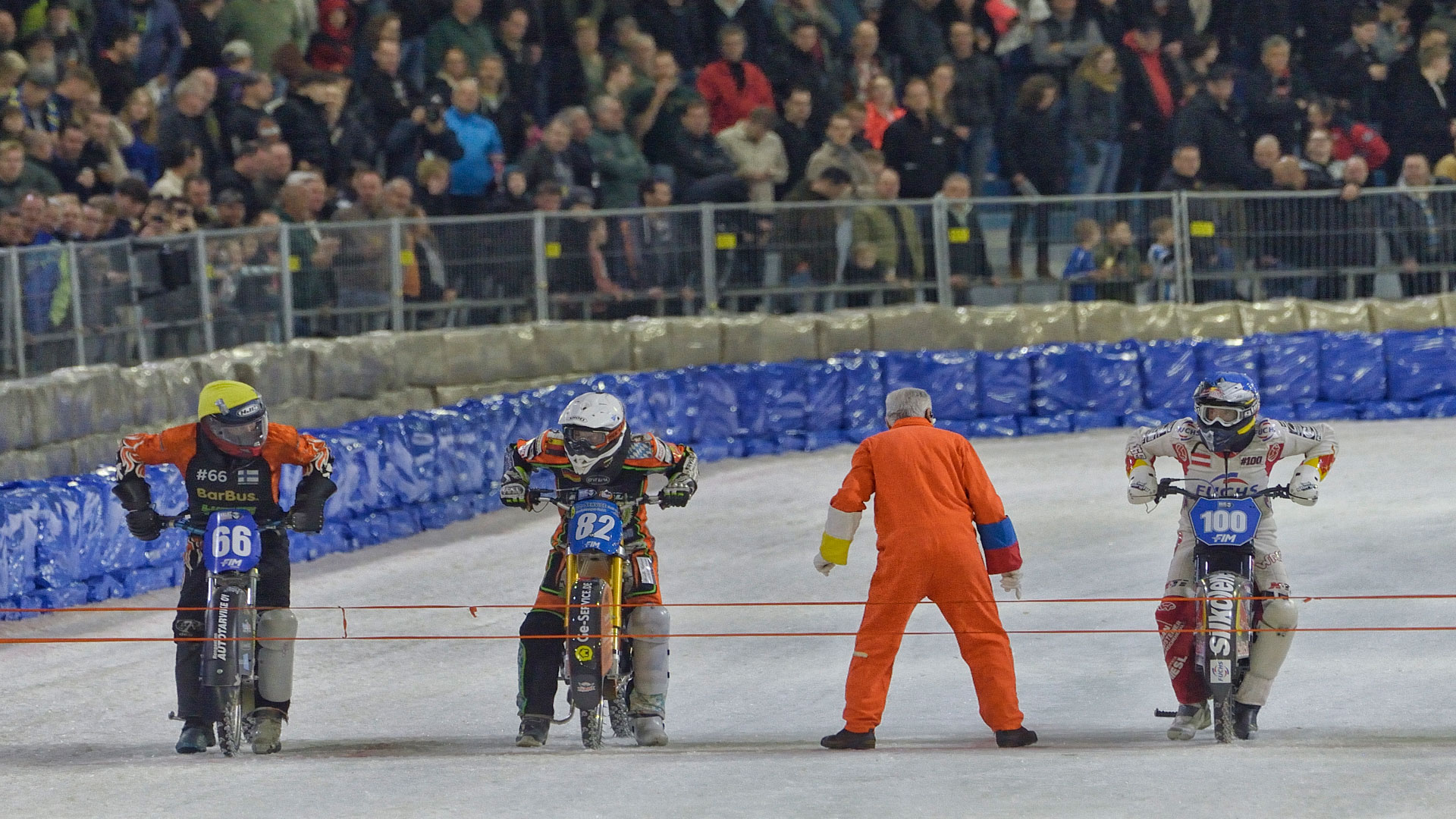 WK ijsspeedway Thialf Heerenveen 2024, foto Wim Echten