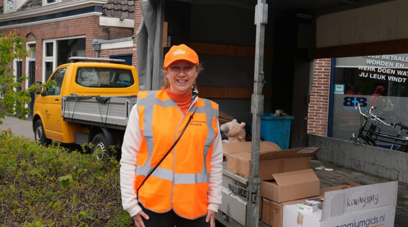 Inzameling na kinderrommelmarkt, foto numeppel.nl