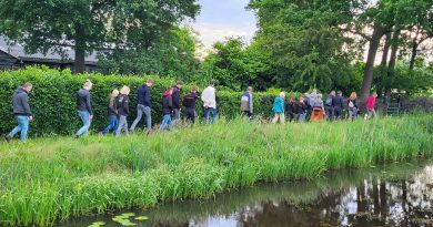 Dauwtrappen in Echten met ontbijt en verhalen