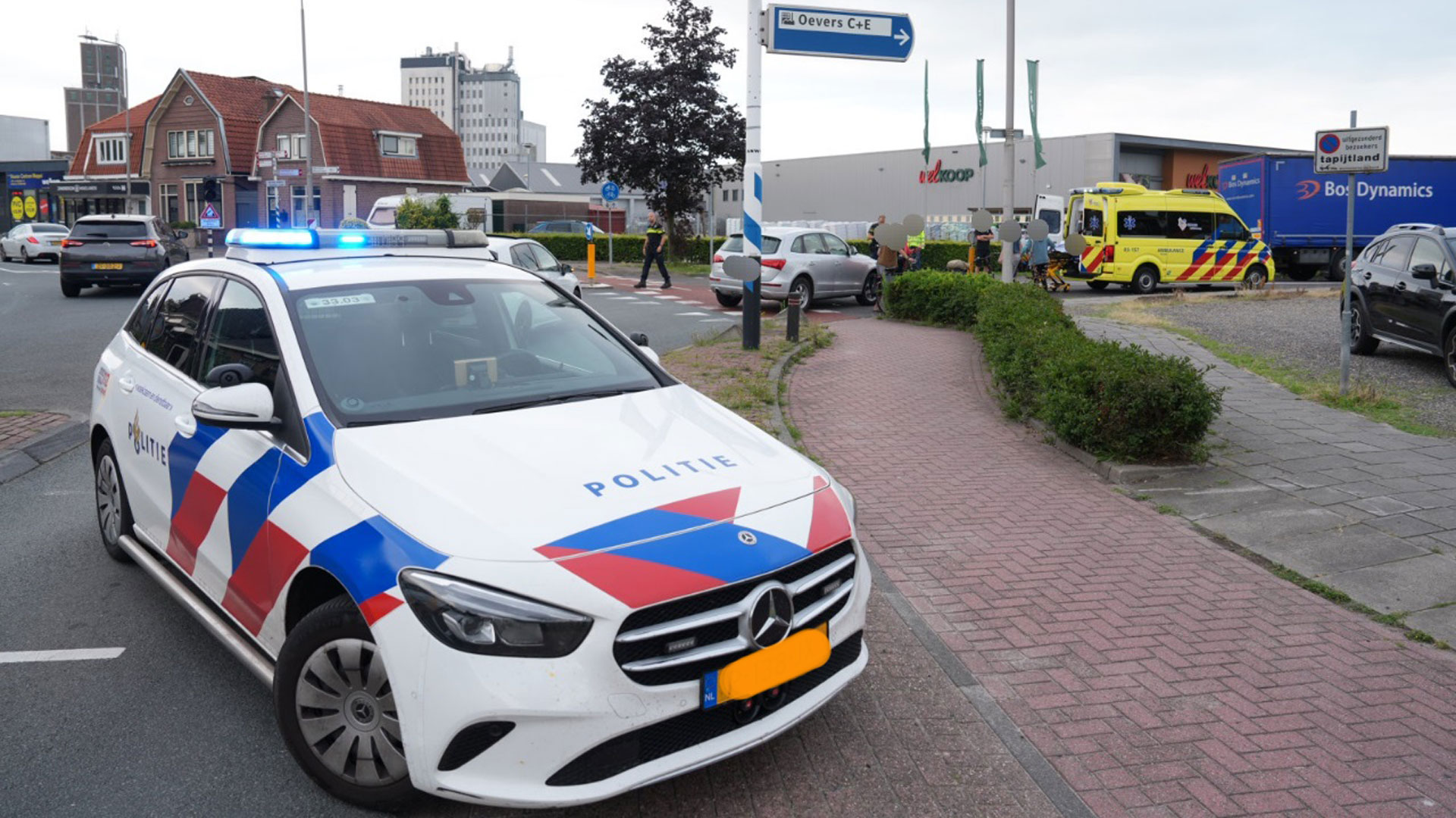 Voetganger gewond bij ongeval Zomerdijk, foto persbureau numeppel