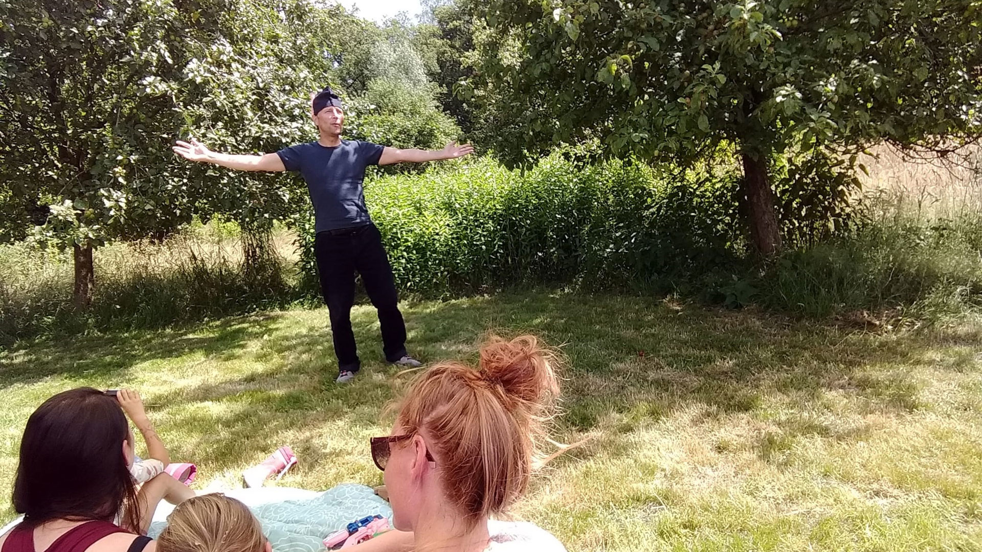 Repetitie Appelboomdroom Ian Bok, foto rechtenvrij