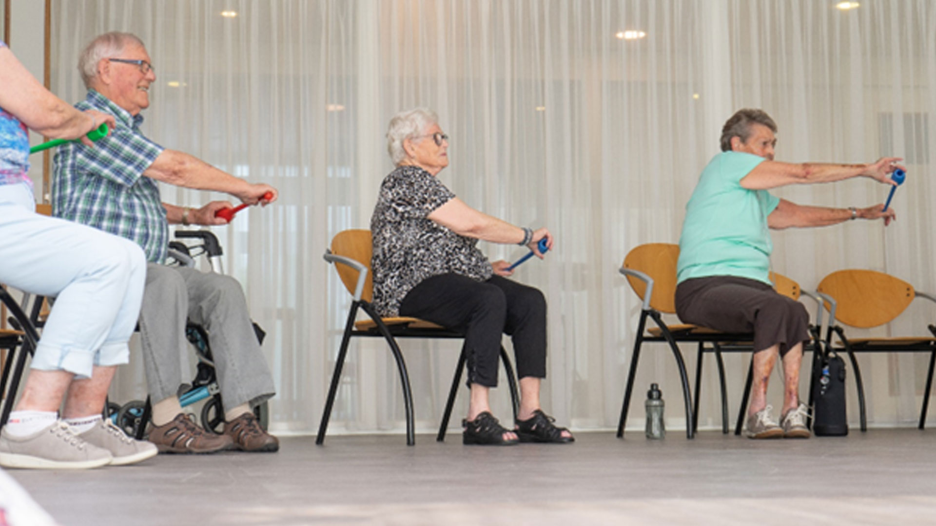 Meppel Actief Stoelgym, foto Stichting Sport en Beweeg