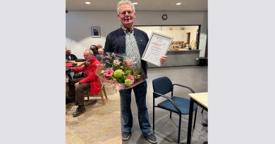 Jan Roelof Remmelts gehuldigd voor 50 jaar koorzang