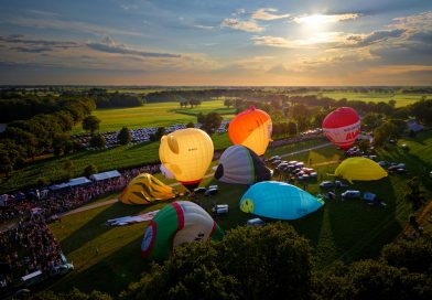 Bijzondere luchtballonnen kleuren opnieuw de lucht boven Staphorst: “Van shakebeker tot konijn”