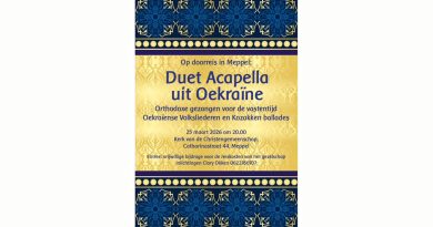 Duet Acapella uit Oekraïne in Meppel