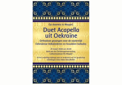 Duet Acapella uit Oekraïne in Meppel