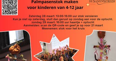 Vrolijke Palmpasentraditie in De Samenstroom herleeft