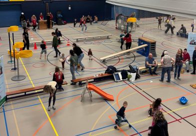 Sportinstuif trekt enthousiaste kinderen