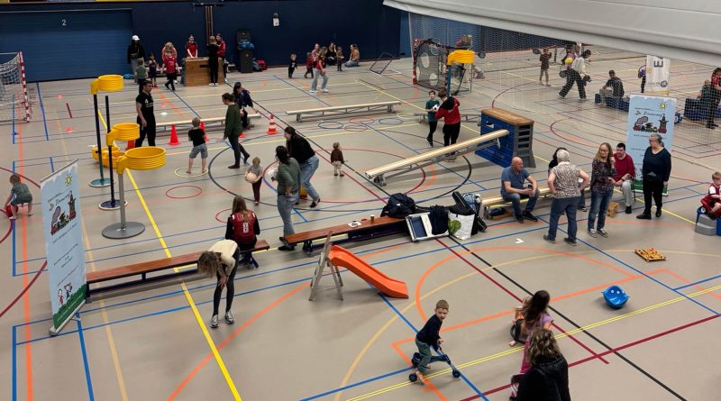 Sportinstuif trekt enthousiaste kinderen