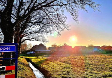 Stralende zonsopkomst op verkiezingsdag
