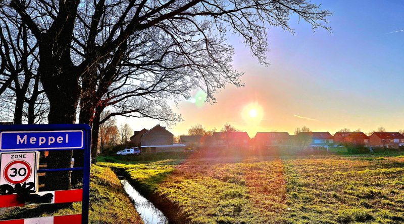 Stralende zonsopkomst op verkiezingsdag