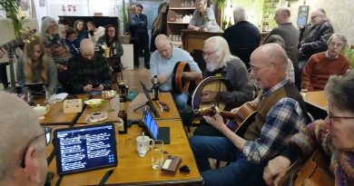 Traditionele ‘St. Patrick’s Day’ Ierse muziek sessie