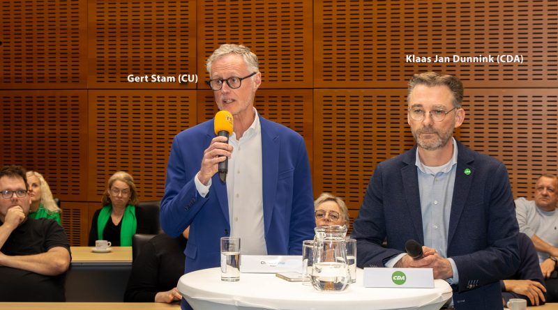 Lijsttrekkersdebat in stadhuis Meppel