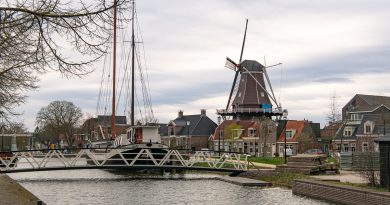 Nieuwe fietsbrug Bleekerseiland