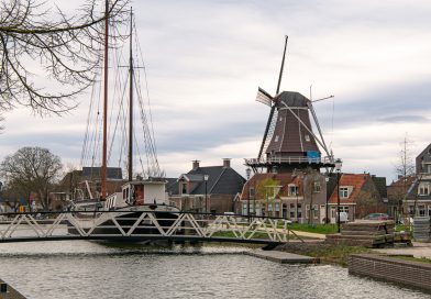 Nieuwe fietsbrug Bleekerseiland