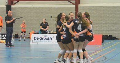 Volleybalsters Olhaco handhaven zich in de tweede divisie