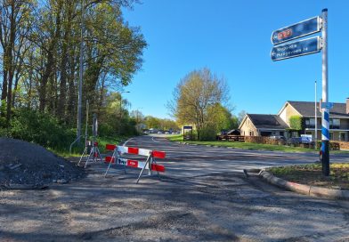 Oprit A28 richting Meppel tijdelijk afgesloten door werkzaamheden