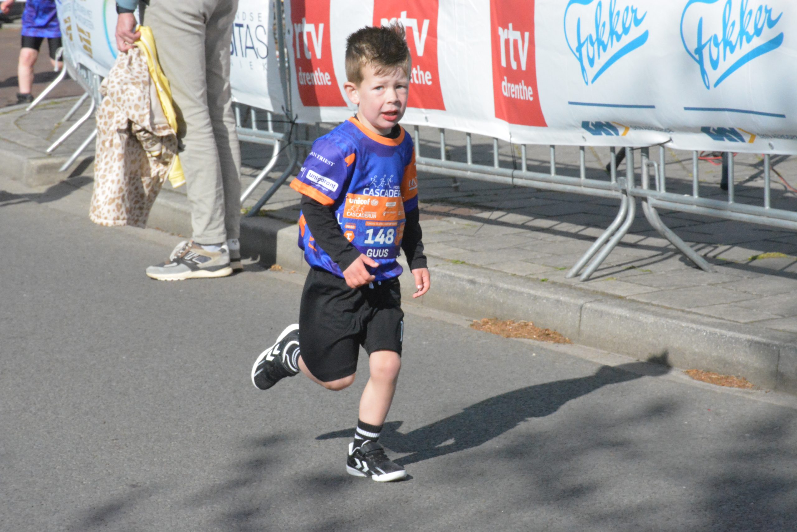Zondagmorgen stond in Hoogeveen de 38ste editie op het programma van de Unicef-kinderloop.