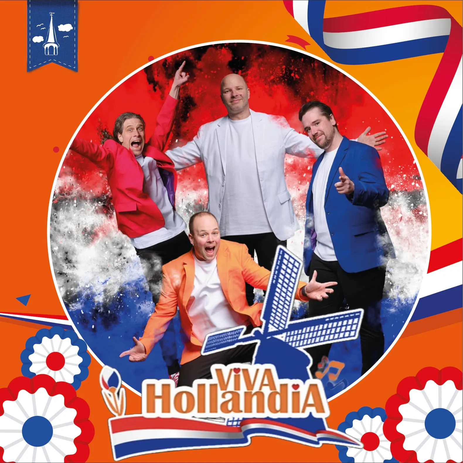 Koningsdag zal in Hollandscheveld aanstaande maandag 27 april worden gevierd op de Brink. Op de Brink is er 's middags van 15.00 tot 19.00 uur live muziek.