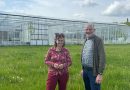 Voorzitter Klaas Stoer en enthousiast lid Tineke Otten van Herenboeren Meppel - Steenwijk