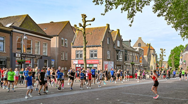 Laatste testrun voor de Meppel City Run druk bezocht