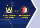 Op vrijdag 5 juni neemt VV Staphorst Allstars het op tegen Feyenoord Legends Een uniek evenement waarbij oud-spelers van VV Staphorst het opnemen tegen oud-topvoetballers uit de Eredivisie, waarvan Eljero Elia zelfs in actie kwam tijdens de WK-finale van 2010 tegen Spanje.