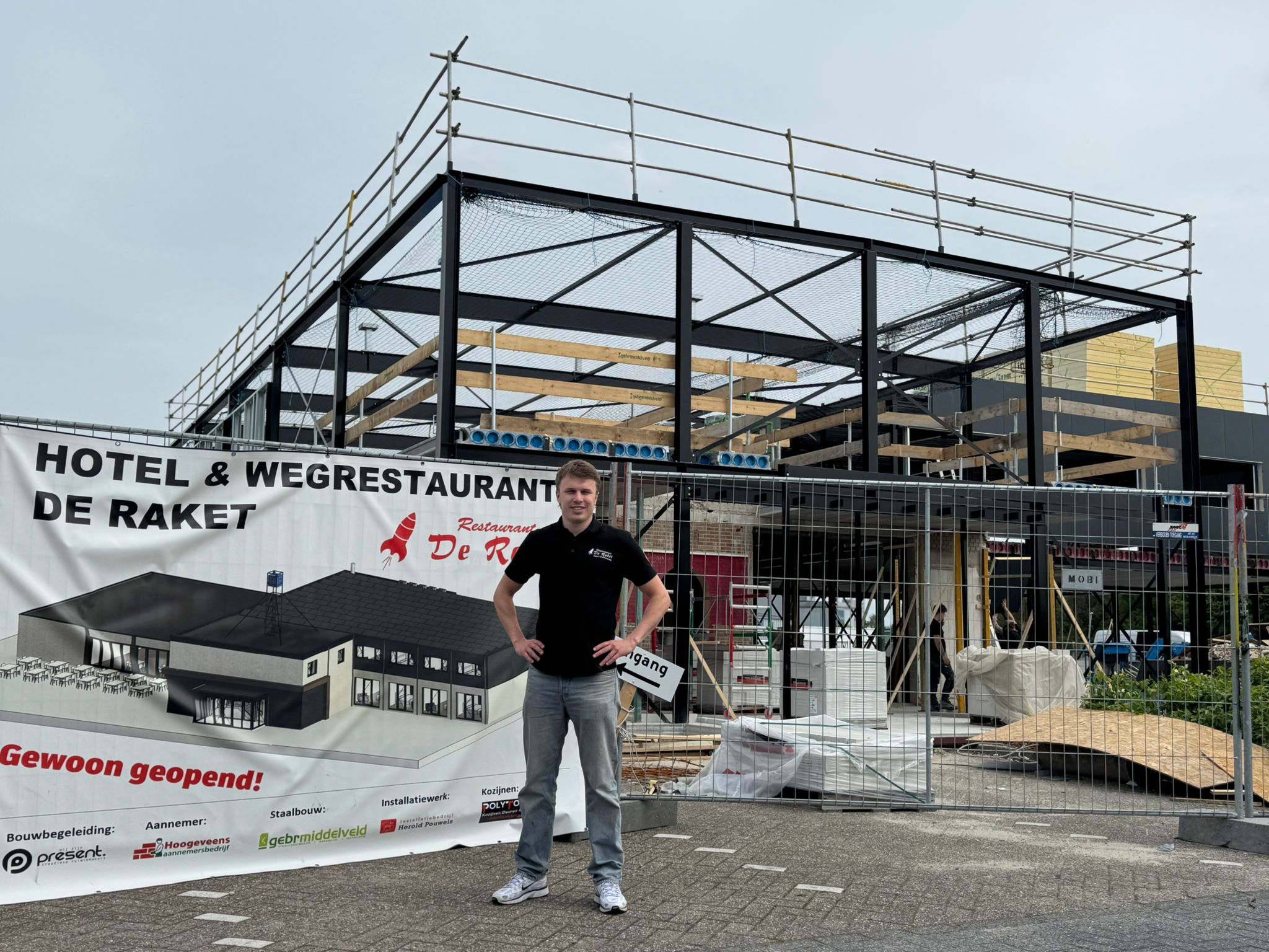 Jan Hup bij Wegrestaurant De Raket