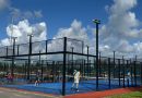 De padelbanen bij MLTC in Meppel worden intensief gebruikt