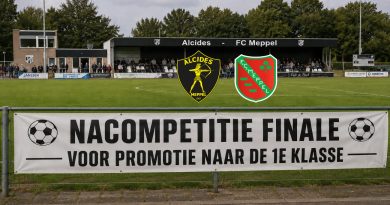 Zaterdag aanstaande staat in Staphorst de Meppeler kraker tussen Alcides en FC Meppel op het programma. Een van beide ploegen zal gaan promoveren naar de 1e klasse. Trainer Dennis Meadows van Alcides verwacht dat het een spannende wedstrijd gaat worden. "Een 50-50-wedstrijd".