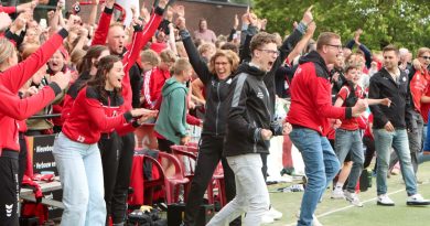 Zaterdagmiddag om 17.00 uur speelt DOS'46 uit Nijveen de finale van de ereklasse. In Harderwijk is LDODK uit het Friese Gorredijk de tegenstander. Trainer Lars Pieper van DOS'46 kijkt uit naar de finale. "Het wordt een mooie strijd in de Noordelijke derby". (Foto Herrie Borrink)