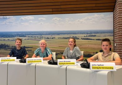 De kindergemeenteraad in Staphorst