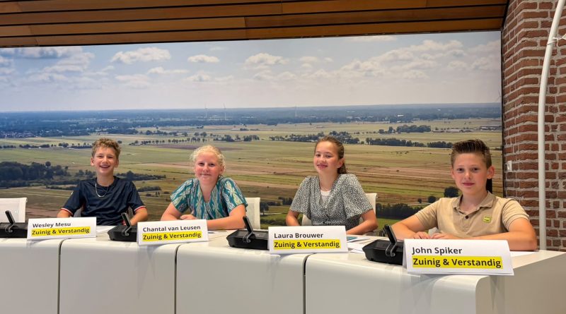 De kindergemeenteraad in Staphorst