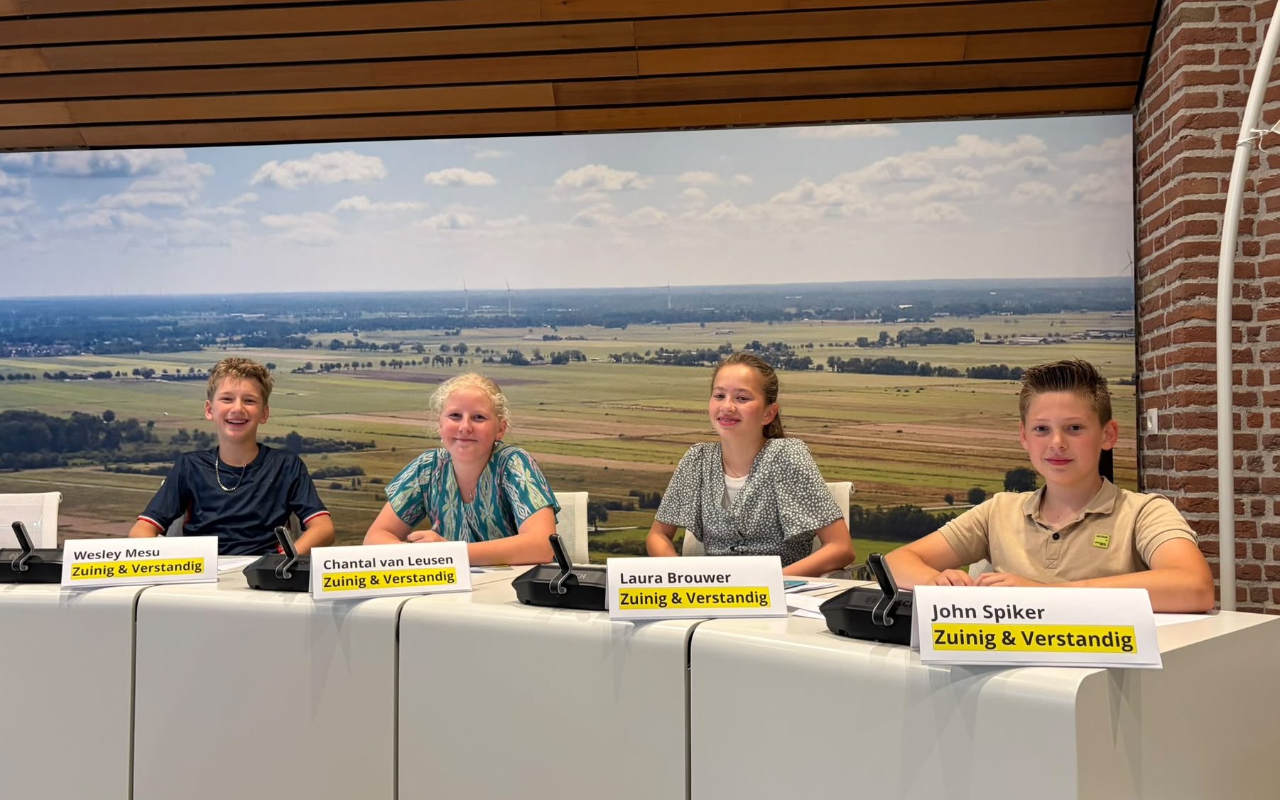 De kindergemeenteraad in Staphorst