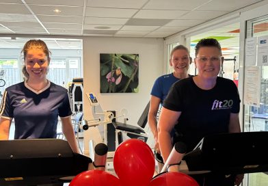 Loopbandmarathon in Hoogeveen van start gegaan: Loop mee tot zaterdagmiddag 12.00 uur
