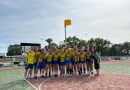 Korfbalvereniging Thrianta uit Hoogeveen is afgelopen zaterdag kampioen geworden. In een derbypoule met KV Elko (Elim), HHV (Hollandscheveld) en Stadskanaal wisten de geel-blauwen op de voorlaatste speelronde de titel te veroveren.